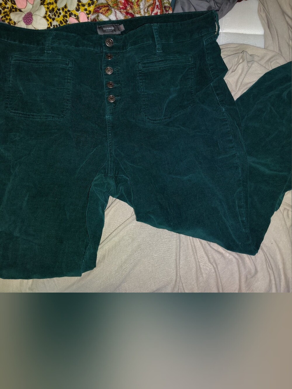 Forest Green Corduroy pants